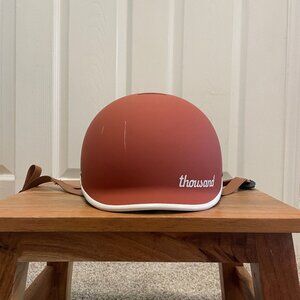 Thousand helmet burnt orange small vintage style
